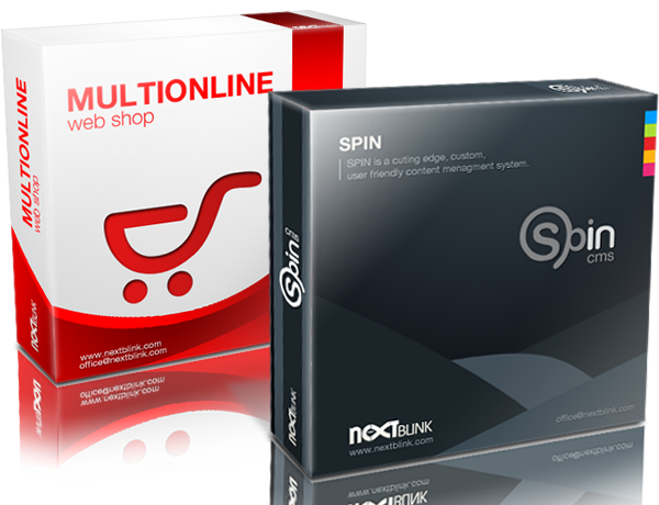 SpinCMS & MULTIONLINE web shop